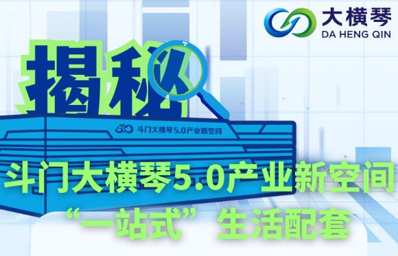 多圖直擊！揭秘斗門大橫琴5.0產業(yè)新空間“一站式”生活配套